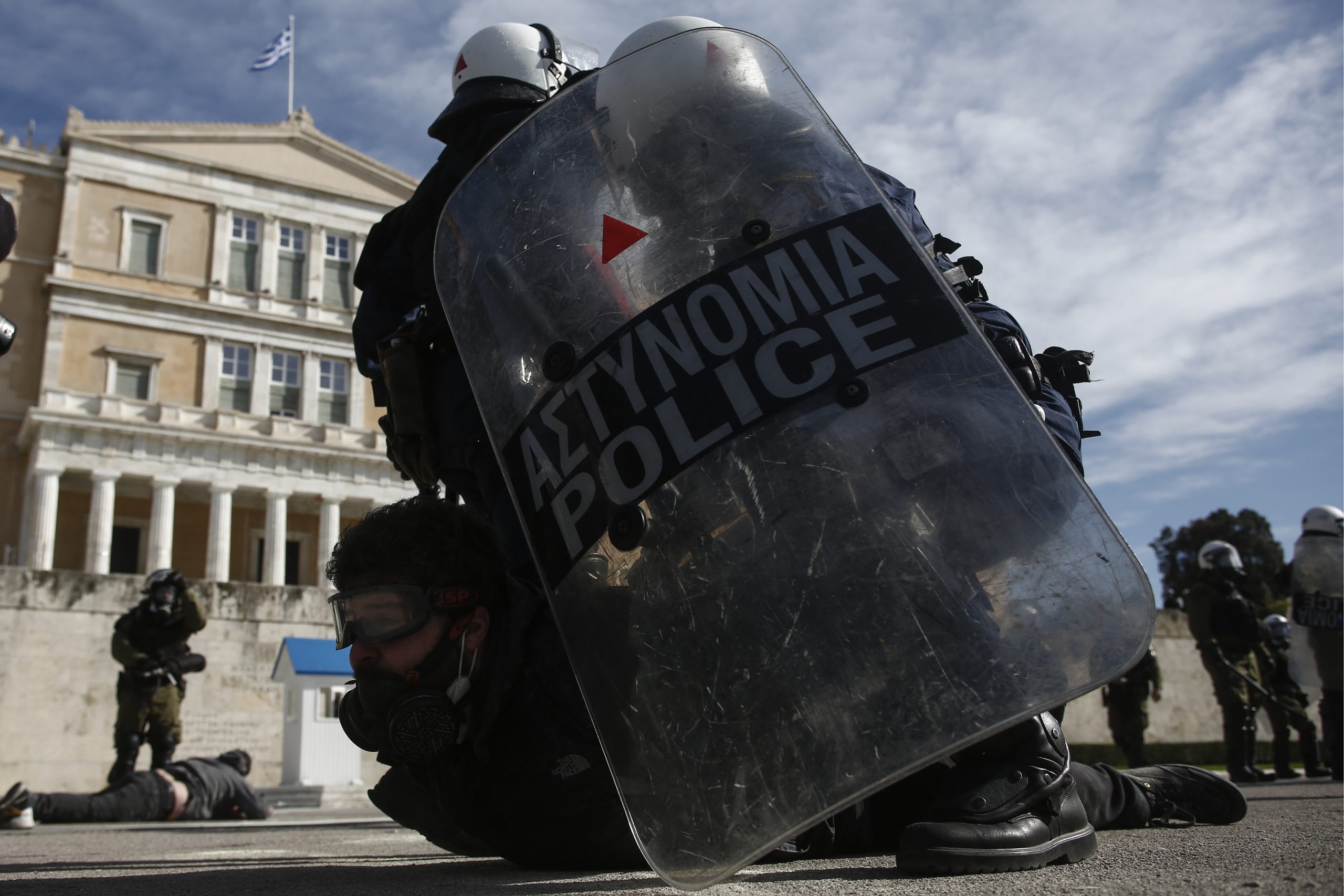 Greek Police Accused of Violence at Education Bill Protests
